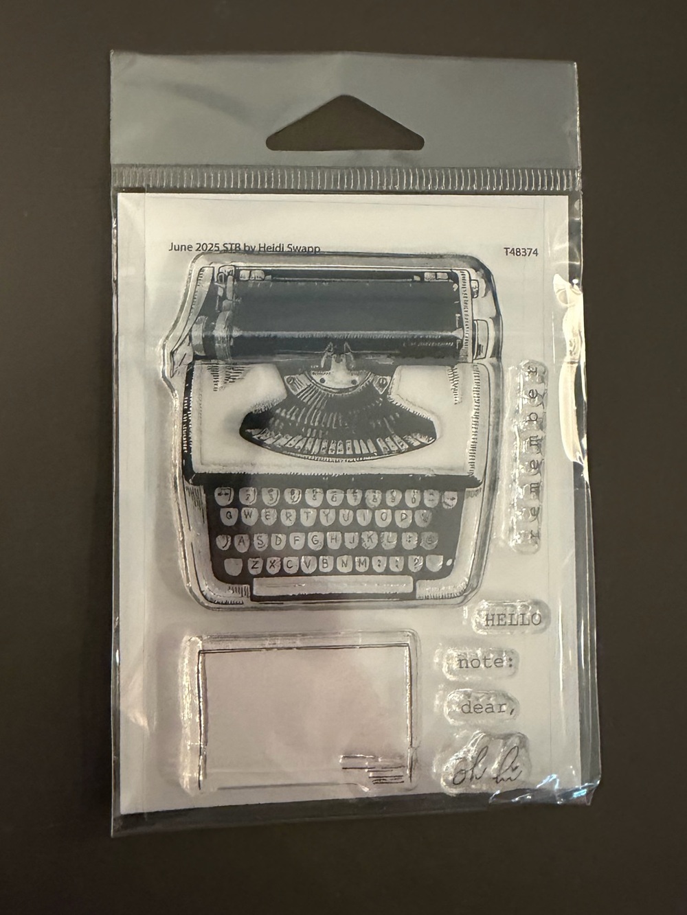 Heidi Swapp Stop The Blur Die & Stamp Set - Picture 2 of 5